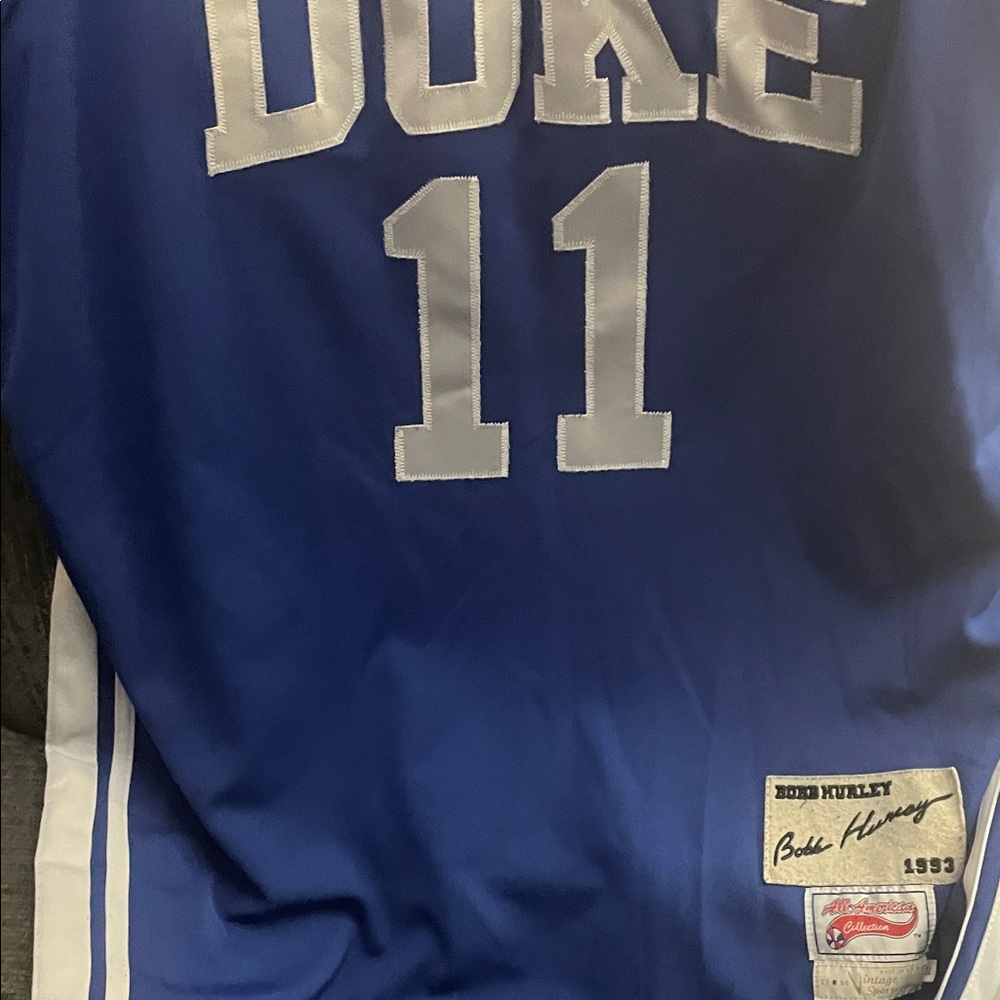 Vintage Sportswear Authentic Duke Blue Men's Bobby Hurley Jersey - Picture 6 of 7